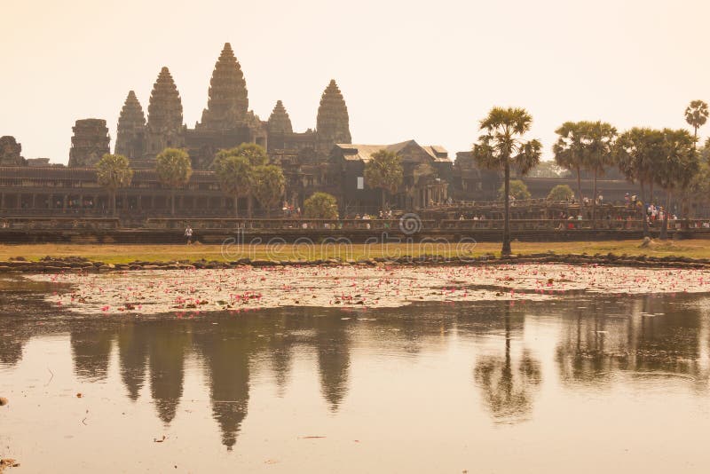 Morning at Ankor Wat, Siem Reap, Cambodia. Morning at Ankor Wat, Siem Reap, Cambodia.