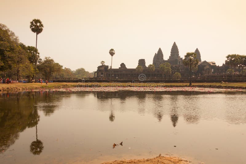 Morning at Ankor Wat, Siem Reap, Cambodia. Morning at Ankor Wat, Siem Reap, Cambodia.