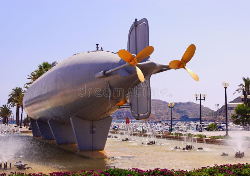 Το υποβρύχιο Peral στοκ φωτογραφία με δικαίωμα ελεύθερης χρήσης Το υποβρύχιο Peral στοκ φωτογραφία με δικαίωμα ελεύθερης χρήσης