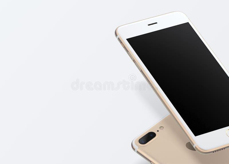 Το χρυσό smartphone απομόνωσε τη ρεαλιστική απεικόνιση κενή οθόνη κινητή τεχνολογία Νέο τηλέφωνο στο υπόβαθρο διανυσματική απεικόνιση Το χρυσό smartphone απομόνωσε τη ρεαλιστική απεικόνιση κενή οθόνη κινητή τεχνολογία Νέο τηλέφωνο στο υπόβαθρο διανυσματική απεικόνιση