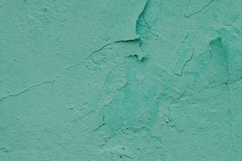Τοίχος με το παλαιό exfoliating χρώμα μεντών χρωμάτων στοκ φωτογραφία με δικαίωμα ελεύθερης χρήσης Τοίχος με το παλαιό exfoliating χρώμα μεντών χρωμάτων στοκ φωτογραφία με δικαίωμα ελεύθερης χρήσης