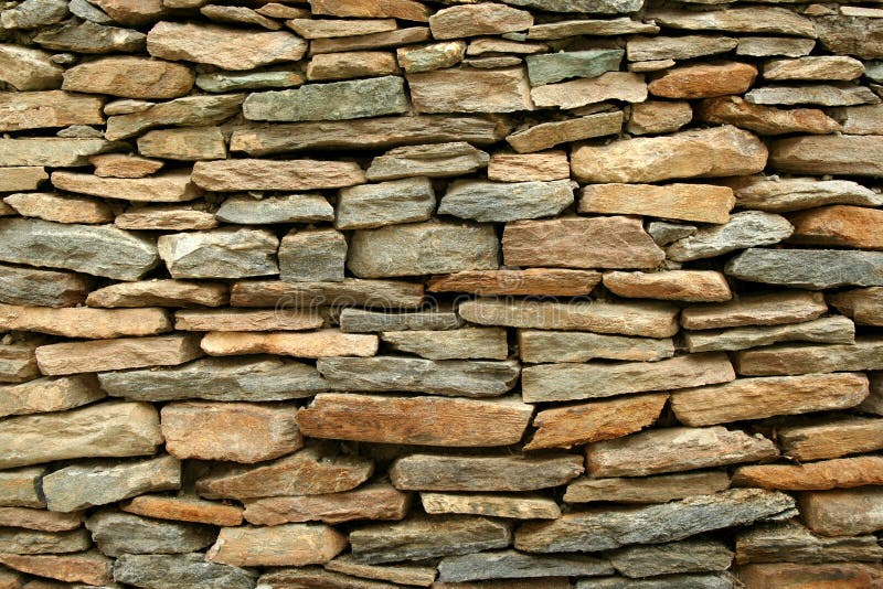 Details of an old stone wall. Details of an old stone wall