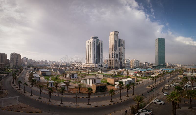 A view of Tripoli, Libya North Africa. A view of Tripoli, Libya North Africa