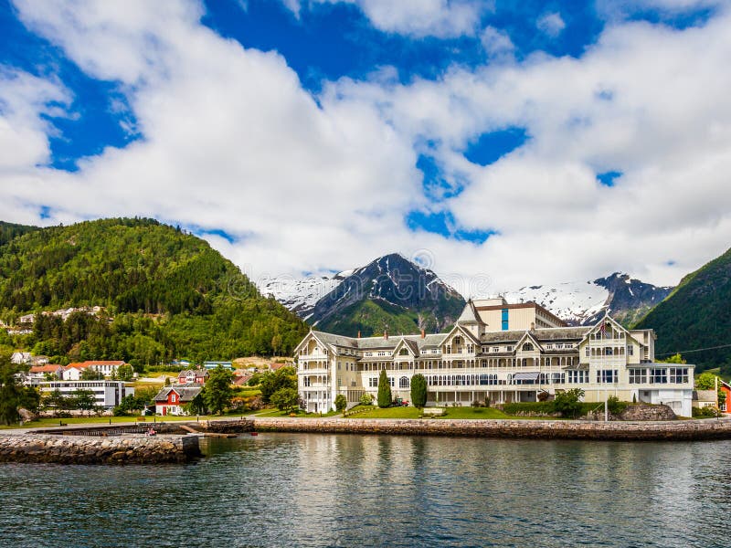 Sognefjord landscape in Balestrand, Norway. Sognefjord landscape in Balestrand, Norway.