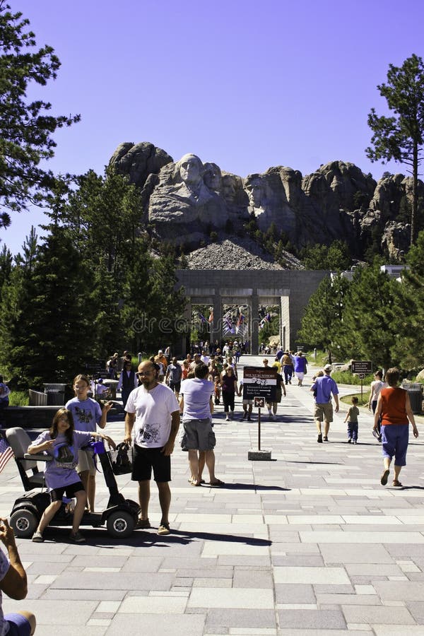 Τοποθετήστε την εθνική αναμνηστική νότια Rushmore Ντακότα στοκ εικόνα με δικαίωμα ελεύθερης χρήσης