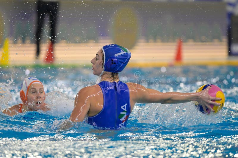 1 GORLERO Giulia [ROLE: Goalkeeper] (Italy) during Olympic Games Women's Waterpolo Olympic Game Qualification Tournament 2021 - Holland vs Italy at the Federal Center B. Bianchi in Trieste, Italy, January 20 2021 - Credit: LiveMedia/Marco Todaro. 1 GORLERO Giulia [ROLE: Goalkeeper] (Italy) during Olympic Games Women's Waterpolo Olympic Game Qualification Tournament 2021 - Holland vs Italy at the Federal Center B. Bianchi in Trieste, Italy, January 20 2021 - Credit: LiveMedia/Marco Todaro