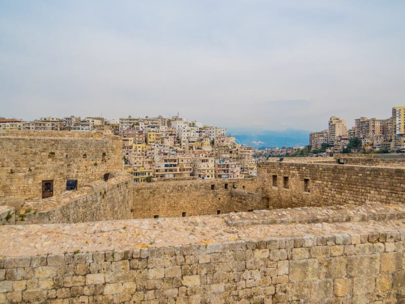 City aerial view from the Tripoli Castle. City aerial view from the Tripoli Castle