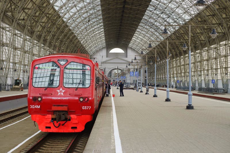 Τραίνο Aeroexpress στοκ εικόνα