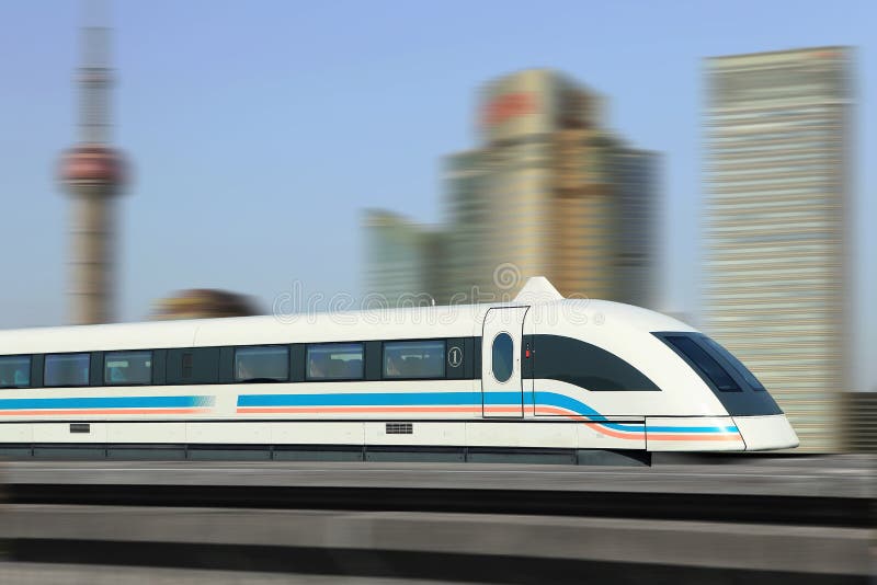 Τραίνο Maglev στοκ εικόνες