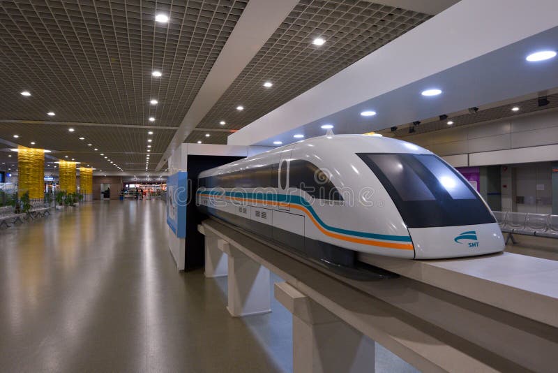 Τραίνο της Σαγκάη Maglev - Σαγκάη Transrapid στοκ φωτογραφία με δικαίωμα ελεύθερης χρήσης
