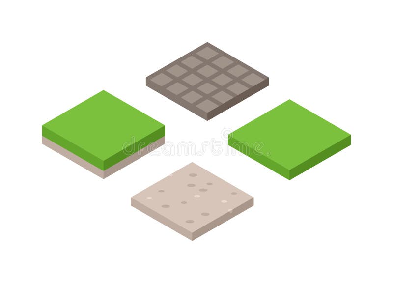 τρισδιάστατη απεικόνιση της isometric διατομής εδάφους του εδάφους με απομονωμένο το χλόη διάνυσμα απεικόνιση αποθεμάτων τρισδιάστατη απεικόνιση της isometric διατομής εδάφους του εδάφους με απομονωμένο το χλόη διάνυσμα απεικόνιση αποθεμάτων