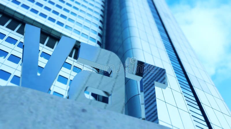 τρισδιάστατος φόρος προστιθέμενης αξίας Φ.Π.Α απεικόνισης απεικόνιση αποθεμάτων τρισδιάστατος φόρος προστιθέμενης αξίας Φ.Π.Α απεικόνισης απεικόνιση αποθεμάτων