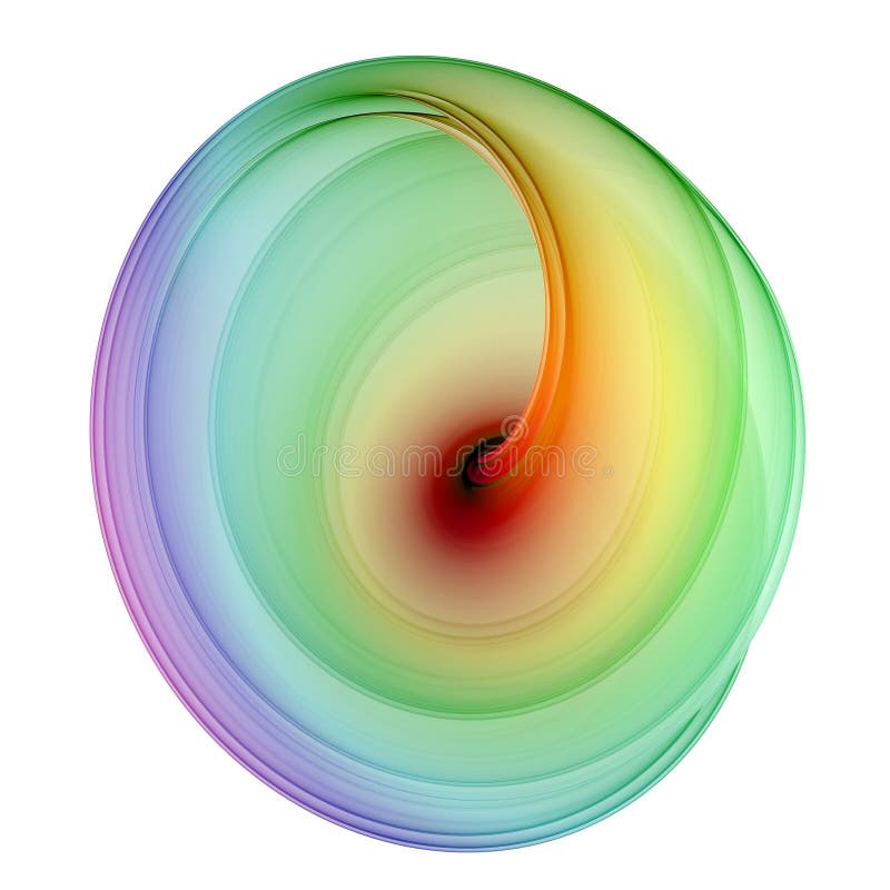 τρισδιάστατο όμορφο fractal πο&ups διανυσματική απεικόνιση τρισδιάστατο όμορφο fractal πο&ups διανυσματική απεικόνιση