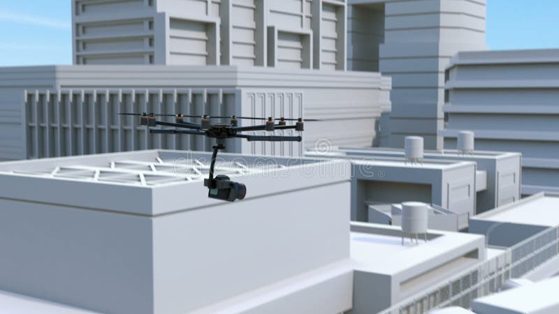 Τροχαίο καταγραφής Octocopter από DSLR τη κάμερα