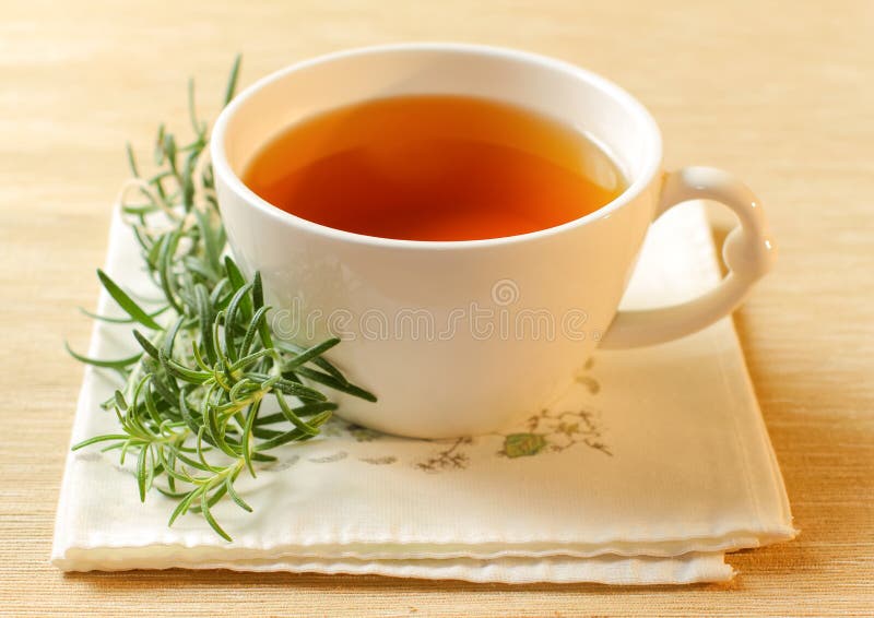 Τσάι της Rosemary στοκ εικόνες με δικαίωμα ελεύθερης χρήσης Τσάι της Rosemary στοκ εικόνες με δικαίωμα ελεύθερης χρήσης