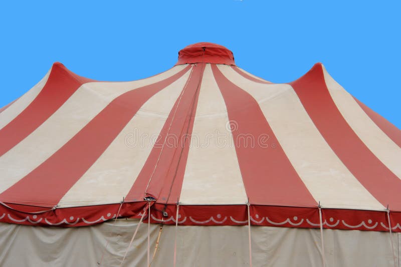 The big tent of a circus. The big tent of a circus