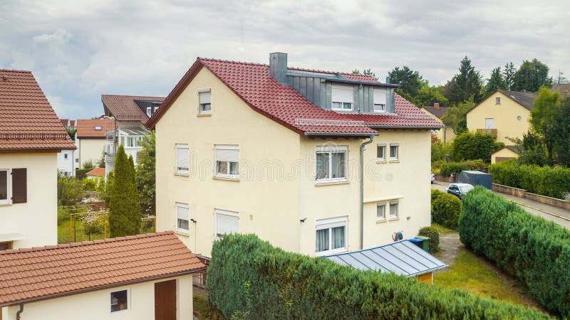 τυπικό σπίτι στη γερμανία στοκ φωτογραφίες με δικαίωμα ελεύθερης χρήσης