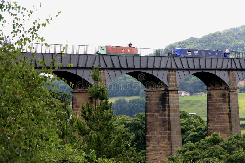 υδραγωγείο pontcysyllte στοκ φωτογραφία υδραγωγείο pontcysyllte στοκ φωτογραφία