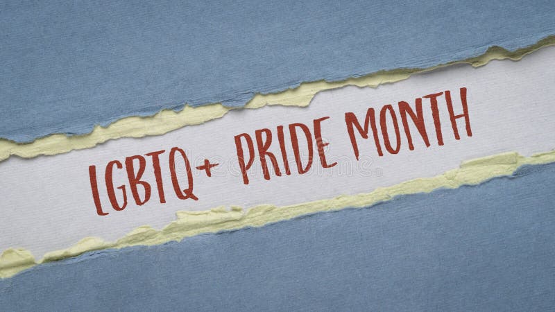 υπενθύμιση μήνα υπερηφάνειας lgbtq πολιτιστικού κοινωνικού γεγονότος και γεγονότος πολιτιστικής κληρονομιάς στοκ φωτογραφία