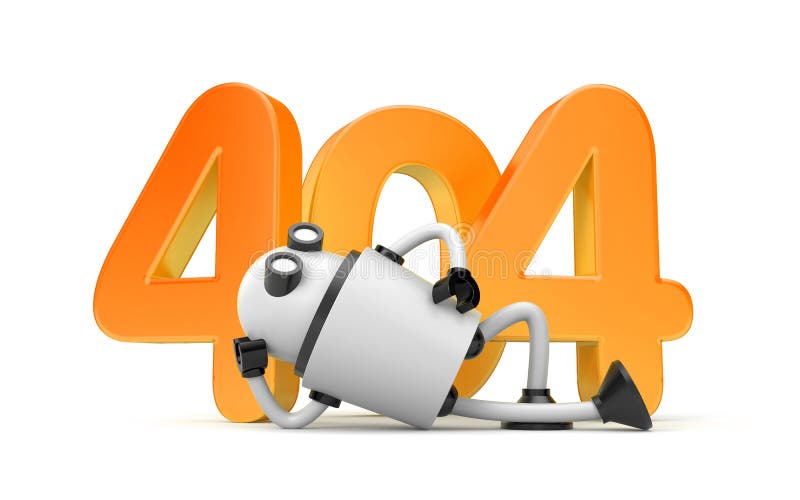 Υπόλοιπα ρομπότ δίπλα στους αριθμούς 404 - μην βριαλμένη σελίδων λάθος 404 ελεύθερη απεικόνιση δικαιώματος Υπόλοιπα ρομπότ δίπλα στους αριθμούς 404 - μην βριαλμένη σελίδων λάθος 404 ελεύθερη απεικόνιση δικαιώματος