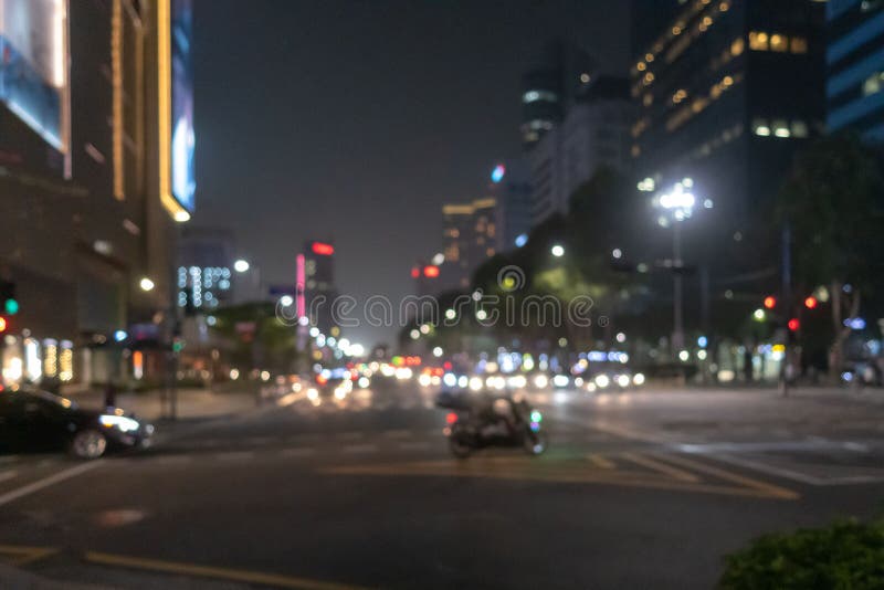 Υπόβαθρο Bokeh, πόλη τη νύχτα στοκ φωτογραφίες Υπόβαθρο Bokeh, πόλη τη νύχτα στοκ φωτογραφίες