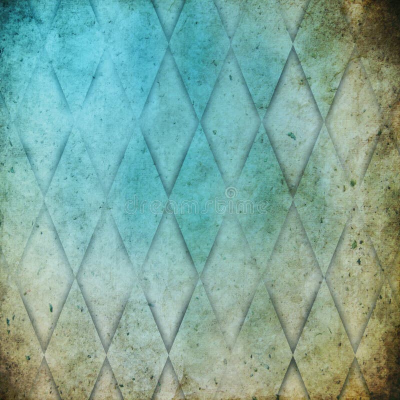 Grunge background with harlequin pattern, illustration. Grunge background with harlequin pattern, illustration