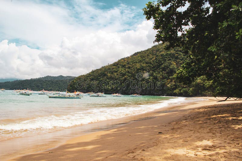 Υπόγειος ποταμός σε Puerto Princesa στοκ εικόνες Υπόγειος ποταμός σε Puerto Princesa στοκ εικόνες