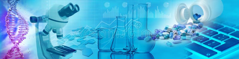 Φάρμακα, χημικά γυαλιά, μικροσκόπιο και DNA διανυσματική απεικόνιση Φάρμακα, χημικά γυαλιά, μικροσκόπιο και DNA διανυσματική απεικόνιση
