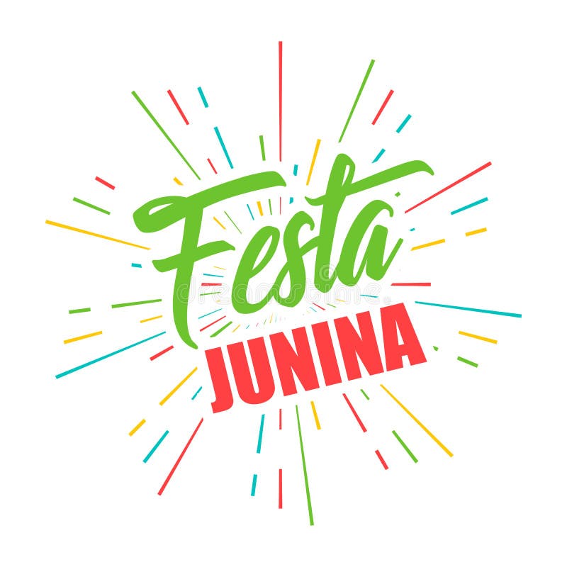 Φεστιβάλ Junina Βραζιλία Festa σε ένα άσπρο υπόβαθρο, διακοπές λαογραφίας με την έκρηξη ελεύθερη απεικόνιση δικαιώματος Φεστιβάλ Junina Βραζιλία Festa σε ένα άσπρο υπόβαθρο, διακοπές λαογραφίας με την έκρηξη ελεύθερη απεικόνιση δικαιώματος