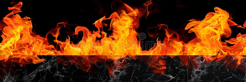 φλόγες σε μαύρο φόντο. αφηρημένο φόντο φλογοβόλο στοκ φωτογραφία με δικαίωμα ελεύθερης χρήσης