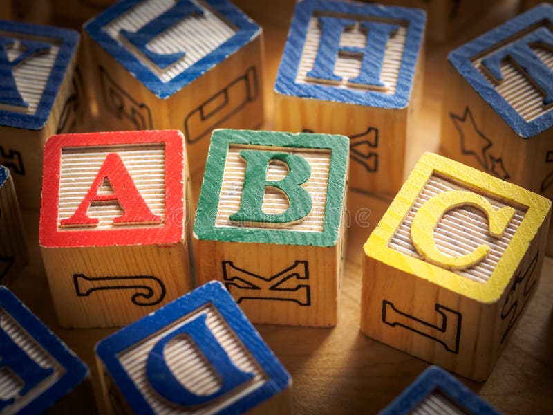 Φραγμοί ABC στοκ εικόνα Φραγμοί ABC στοκ εικόνα