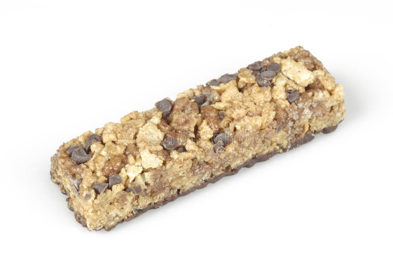 Φραγμός και σοκολάτα Granola στοκ εικόνες Φραγμός και σοκολάτα Granola στοκ εικόνες