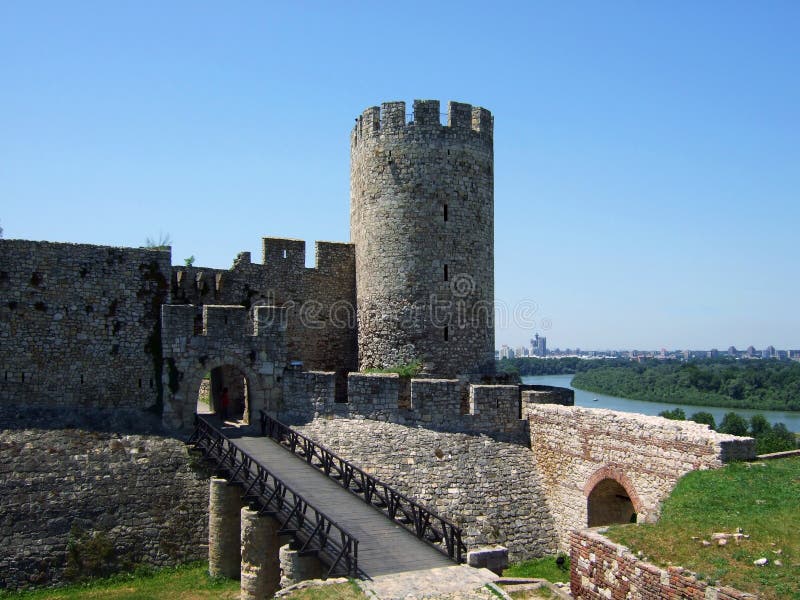 φρούριο kalemegdan στοκ εικόνες φρούριο kalemegdan στοκ εικόνες