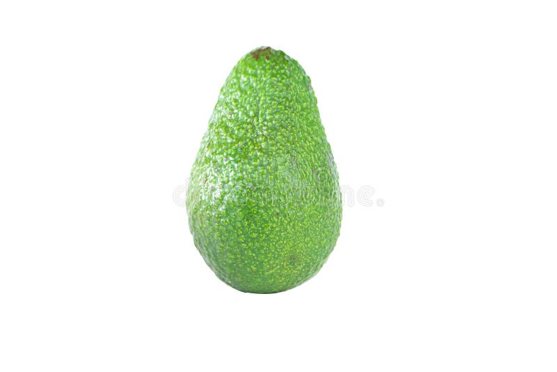 Φρούτα αβοκάντο στο λευκό