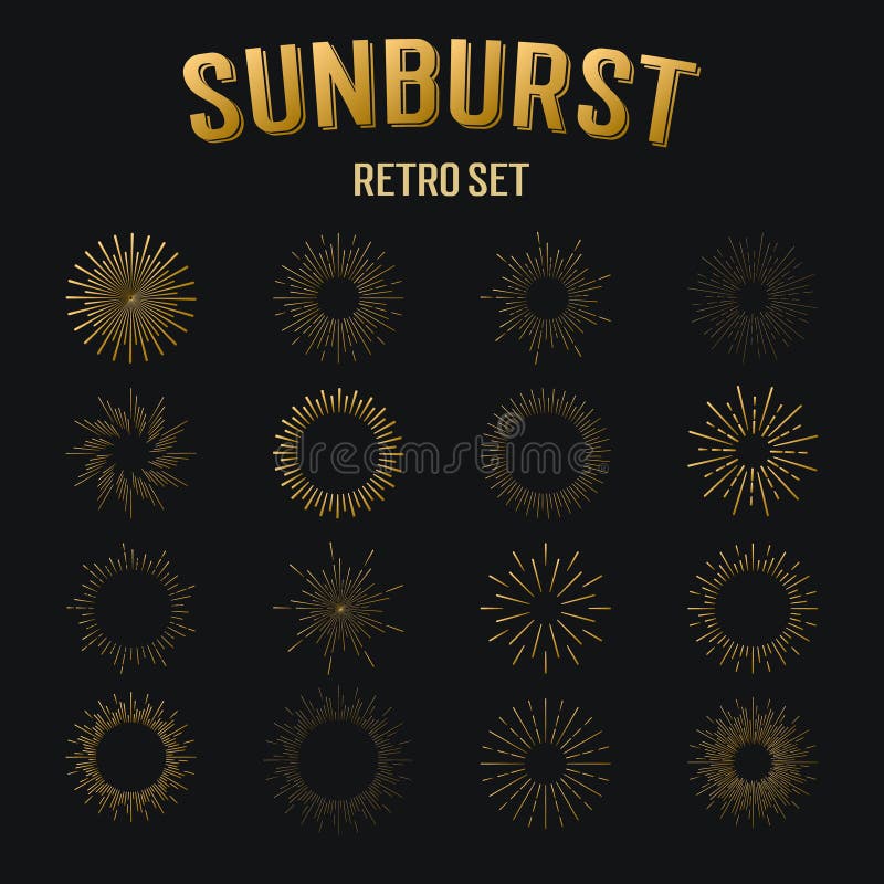 Tribal boho style gold frame with place for your text. Starburst, sunburst hipster logo, line art vector illustration. Tribal boho style gold frame with place for your text. Starburst, sunburst hipster logo, line art vector illustration.