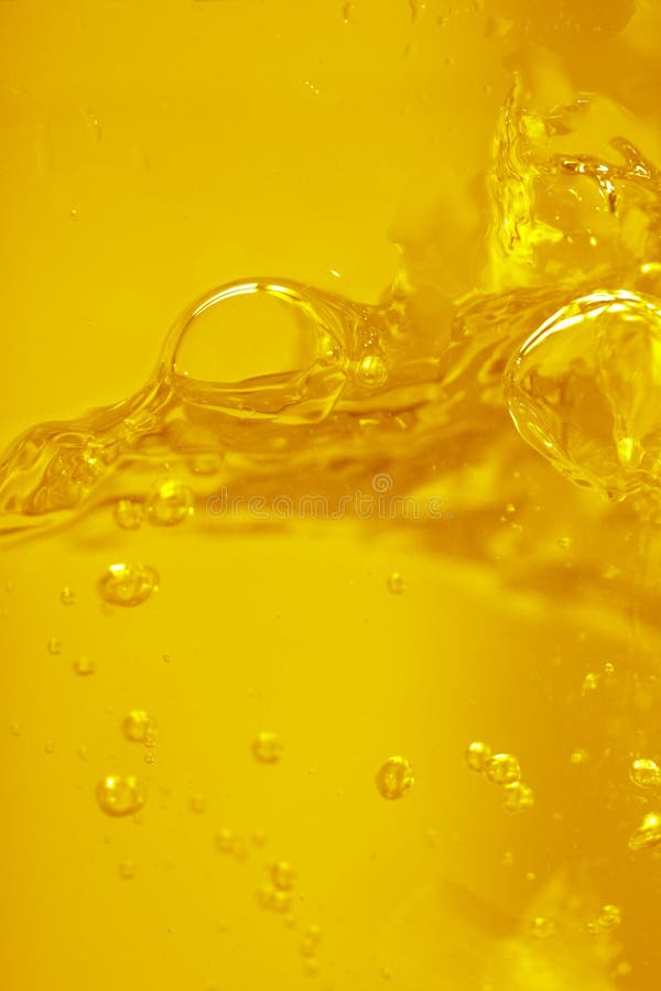 Bubbles in yellow liquid (Beer). Bubbles in yellow liquid (Beer)