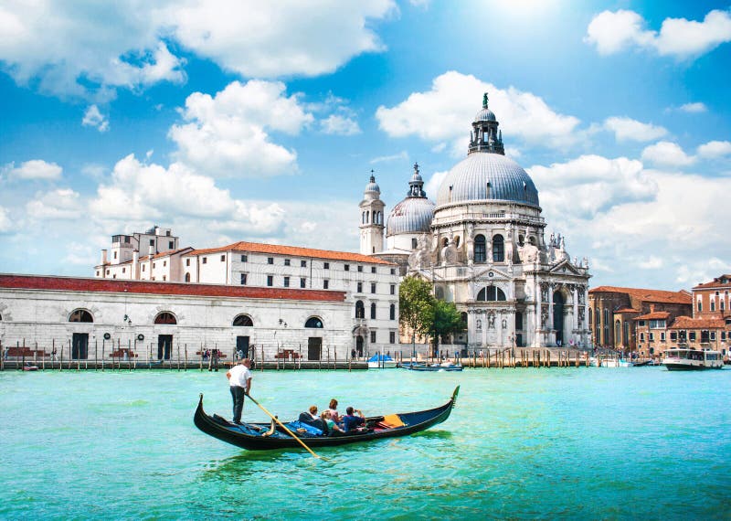 Φυσική άποψη καρτών της Βενετίας, Ιταλία