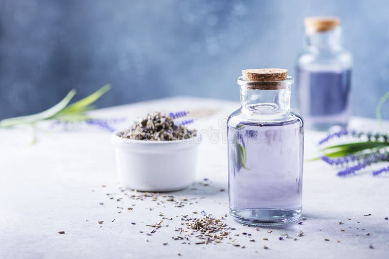 Concept of Aromateraphy with natural lavender oil, selective focus image. Concept of Aromateraphy with natural lavender oil, selective focus image