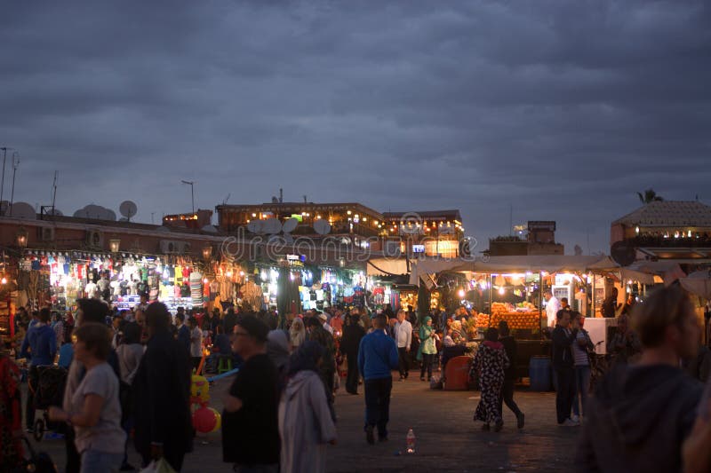 Lights of the Arab city after Ramadan. Lights of the Arab city after Ramadan