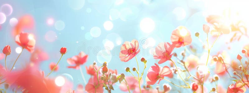 bright light blured summer floral background, light bockeh, banner with place for text, trendy modern summer colors, minimalistic style --no dark --chaos 15 --ar 8:3 Job ID: e1527fd9-f13d-4ca7-bbae-c66433dae2fd AI generated. bright light blured summer floral background, light bockeh, banner with place for text, trendy modern summer colors, minimalistic style --no dark --chaos 15 --ar 8:3 Job ID: e1527fd9-f13d-4ca7-bbae-c66433dae2fd AI generated