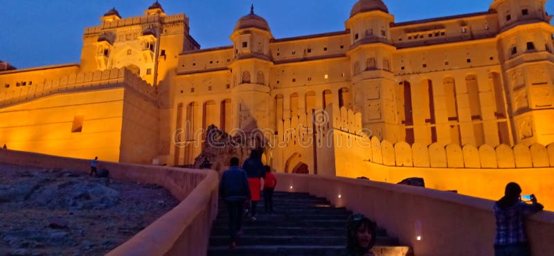 Φωτογραφία του Amer Fort Jaipur στο Ρατζαστάν της Ινδίας
