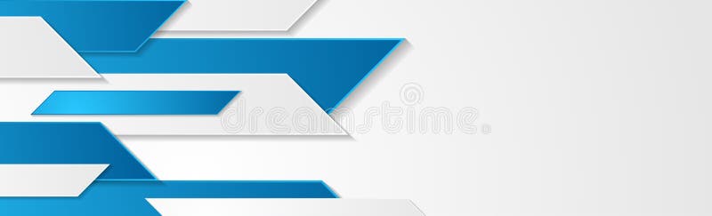 Φόντο γαλάζιου και λευκού γεωμετρικού αφηρημένου διανύσματος διανυσματική απεικόνιση