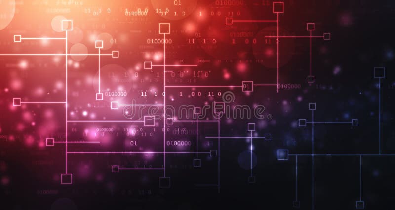 Φόντο τεχνολογίας Digital Abstract, φόντο γραμμών σύνδεσης δικτύου στοκ φωτογραφία με δικαίωμα ελεύθερης χρήσης