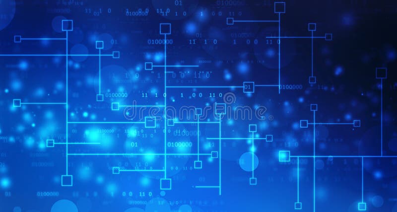 Φόντο τεχνολογίας Digital Abstract, φόντο γραμμών σύνδεσης δικτύου στοκ εικόνα με δικαίωμα ελεύθερης χρήσης