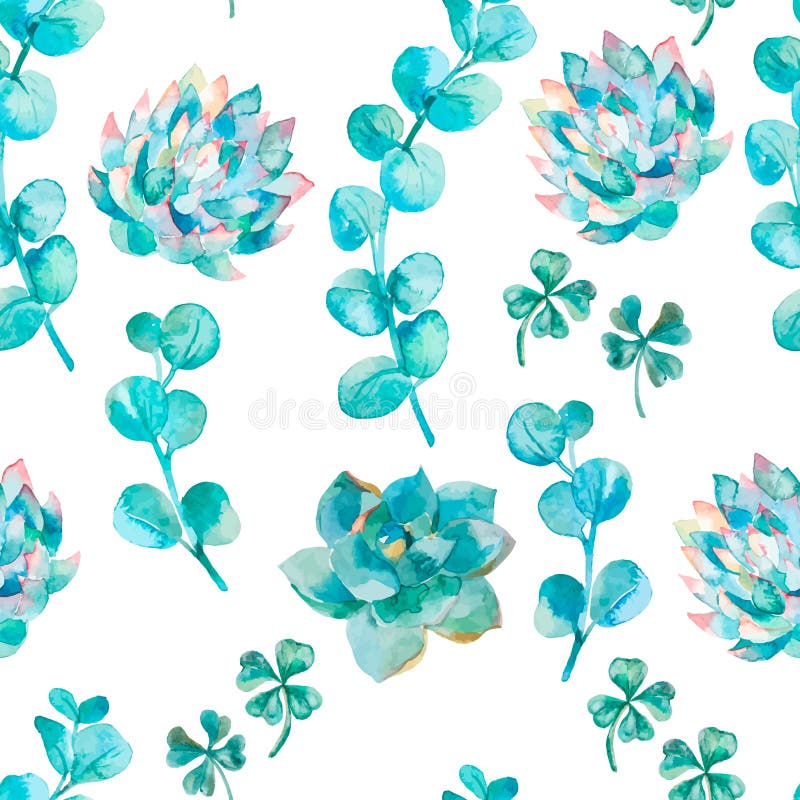 Φύλλα ευκαλύπτων Watercolor και succulent Χρωματισμένος χέρι κλάδος ευκαλύπτων σχεδίων watercolor απεικόνιση αποθεμάτων Φύλλα ευκαλύπτων Watercolor και succulent Χρωματισμένος χέρι κλάδος ευκαλύπτων σχεδίων watercolor απεικόνιση αποθεμάτων
