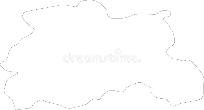 χάρτης περιγράμματος laoighis ireland διανυσματική απεικόνιση