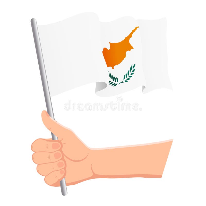 Χέρι που κρατά και που κυματίζει τη εθνική σημαία της Κύπρου Ανεμιστήρες, ημέρα της ανεξαρτησίας, πατριωτική έννοια r ελεύθερη απεικόνιση δικαιώματος Χέρι που κρατά και που κυματίζει τη εθνική σημαία της Κύπρου Ανεμιστήρες, ημέρα της ανεξαρτησίας, πατριωτική έννοια r ελεύθερη απεικόνιση δικαιώματος
