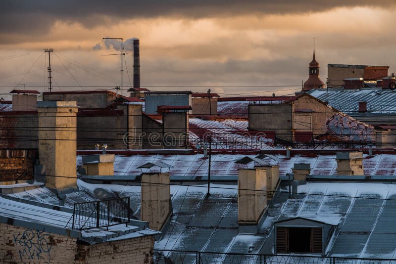 Χειμερινό sankt-Peterburg τοπίο στοκ φωτογραφίες με δικαίωμα ελεύθερης χρήσης Χειμερινό sankt-Peterburg τοπίο στοκ φωτογραφίες με δικαίωμα ελεύθερης χρήσης