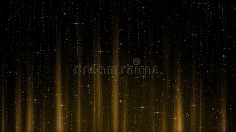 Golden glitter twinkling abstract magic moment background, gold twinkle floating, drifting around with glow line. Golden glitter twinkling abstract magic moment background, gold twinkle floating, drifting around with glow line