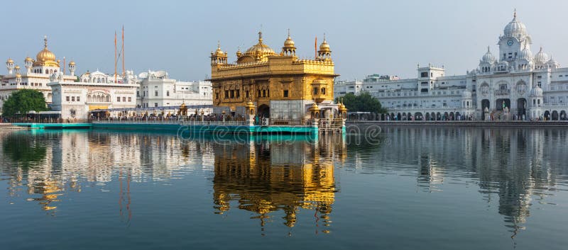 Χρυσός ναός, Amritsar στοκ εικόνα με δικαίωμα ελεύθερης χρήσης